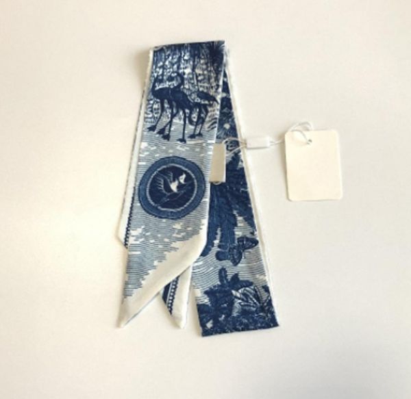 luxury designers design womens scarves silk hair scarf headscarf cravat bag decoration fashion accessories 6*100cm, Blue;gray
luxury designers design womens scarves silk hair scarf headscarf cravat bag decoration fashion accessories 6*100cm, Blue;gray