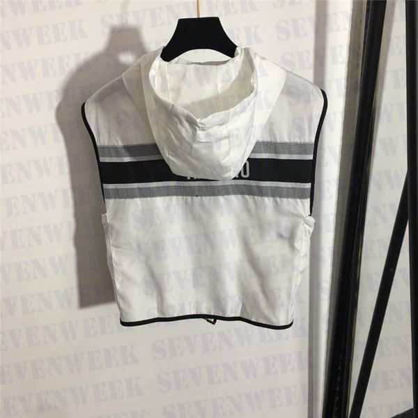 sleeveless hooded vest jackets shorts two piece sets designer womens clothing fashion casual sports pants, Black;brown
sleeveless hooded vest jackets shorts two piece sets designer womens clothing fashion casual sports pants, Black;brown