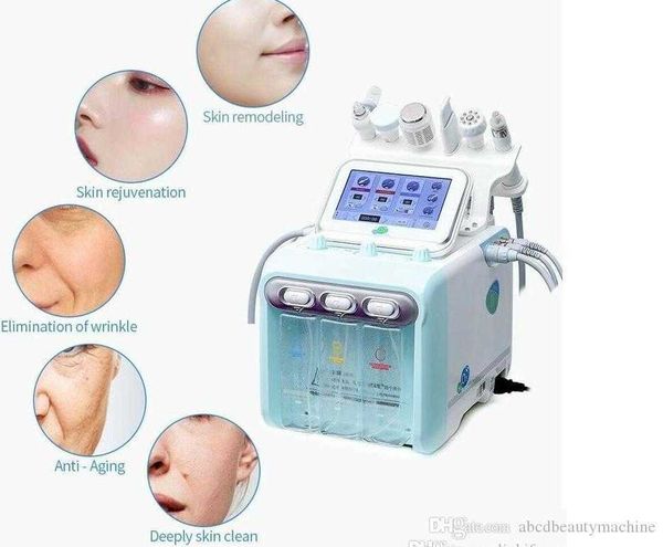 able 6 in 1 hydro peel microdermabrasion hydra facial hydrafacial deep cleaning rf face lift skin tightening spa beauty machine home use, Black;white
able 6 in 1 hydro peel microdermabrasion hydra facial hydrafacial deep cleaning rf face lift skin tightening spa beauty machine home use, Black;white