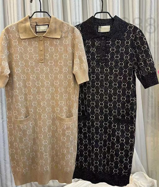 women's jumpsuits & rompers designer high version gold thread polo short sleeve dress women's loose casual pocket skirt new summer, Black;white
women's jumpsuits & rompers designer high version gold thread polo short sleeve dress women's loose casual pocket skirt new summer, Black;white