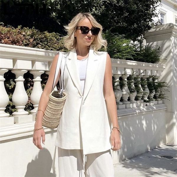 ltph streetwear casual women blazer vest solid single button sleeveless cardigan outwear lace-up split suit coat autumn 220510, White;black
ltph streetwear casual women blazer vest solid single button sleeveless cardigan outwear lace-up split suit coat autumn 220510, White;black