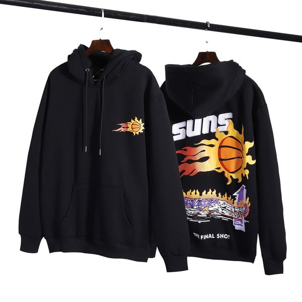 autumn and winter new basketball team hip hop men's and women's lovers' hoodie, Black
autumn and winter new basketball team hip hop men's and women's lovers' hoodie, Black