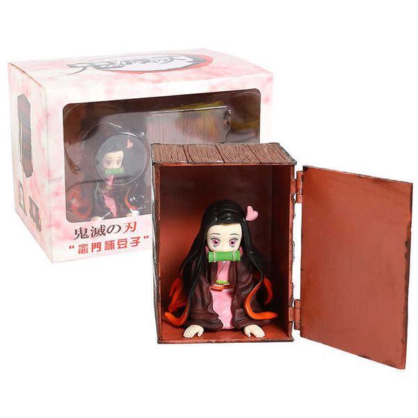 huiya01 demon slayer kimetsu no yaiba kamado nezuko figures in box pvc figure collectible model toy q0522
huiya01 demon slayer kimetsu no yaiba kamado nezuko figures in box pvc figure collectible model toy q0522