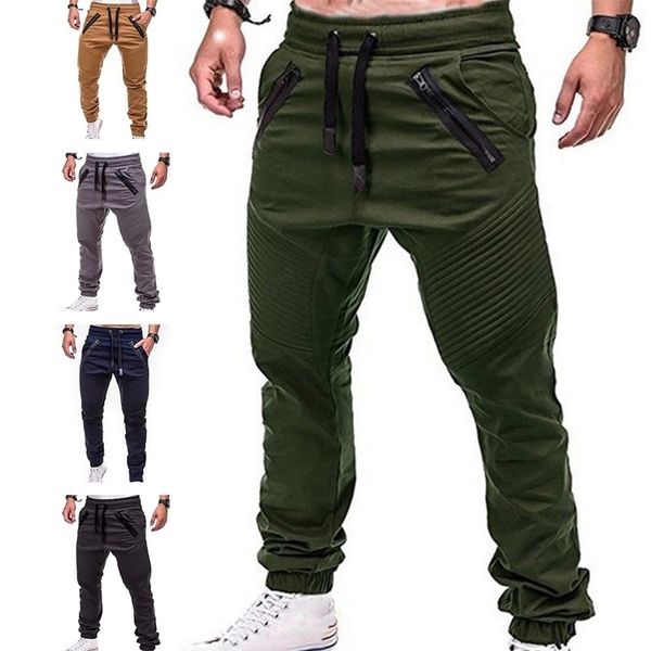 mens track pants slim trousers sport tracksuit men fashion drawstring zip strips pockets ankle tied long pants sports trousers 220621, Black
mens track pants slim trousers sport tracksuit men fashion drawstring zip strips pockets ankle tied long pants sports trousers 220621, Black