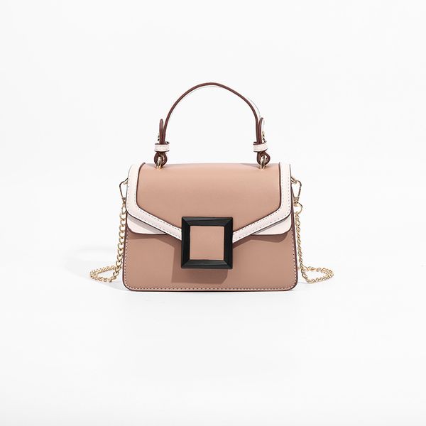 design brand ladies bag simple luxury contrast color handbag with new arrival and chain
design brand ladies bag simple luxury contrast color handbag with new arrival and chain