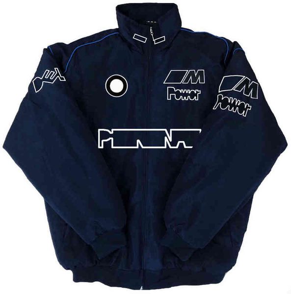 f1 racing suit long-sleeved retro motorcycle jacket team service auto repair winter cotton embroidered warm 4en5, Black;brown
f1 racing suit long-sleeved retro motorcycle jacket team service auto repair winter cotton embroidered warm 4en5, Black;brown