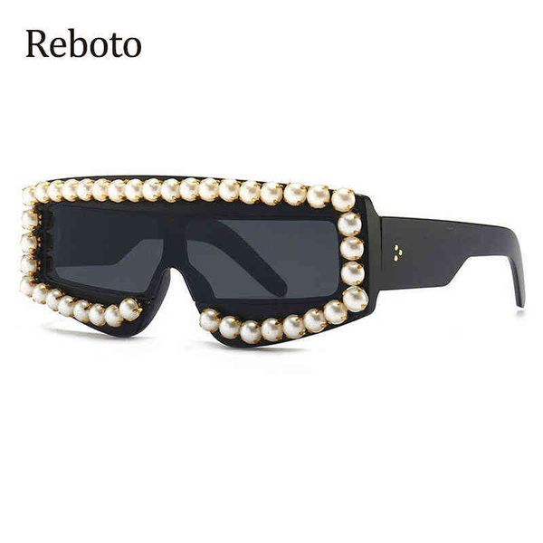 sunglasses pearl decorated sunglasse vintage oversized goggle elegant party sun glasses female shades unique eyewear 220321, White;black
sunglasses pearl decorated sunglasse vintage oversized goggle elegant party sun glasses female shades unique eyewear 220321, White;black