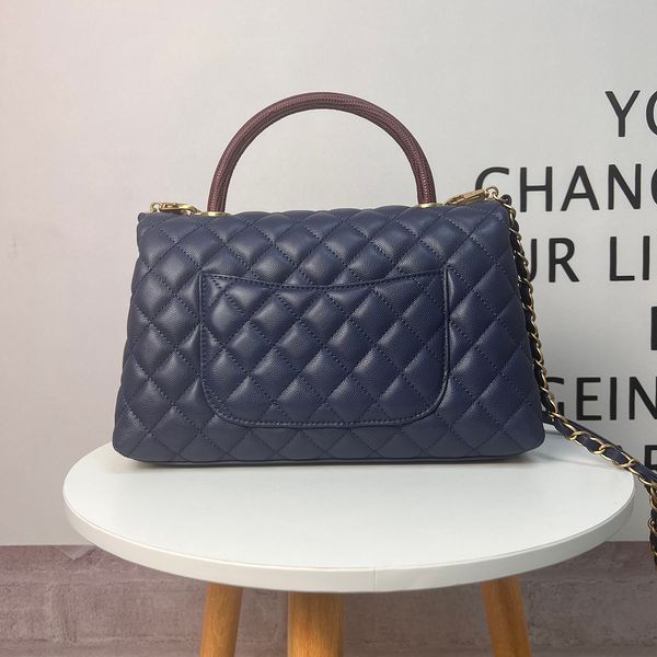 mirror quality classic caviar leather flap bags coco handbag 28cm women shoulder handbags chain cross body bags with box c002, Red;black
mirror quality classic caviar leather flap bags coco handbag 28cm women shoulder handbags chain cross body bags with box c002, Red;black