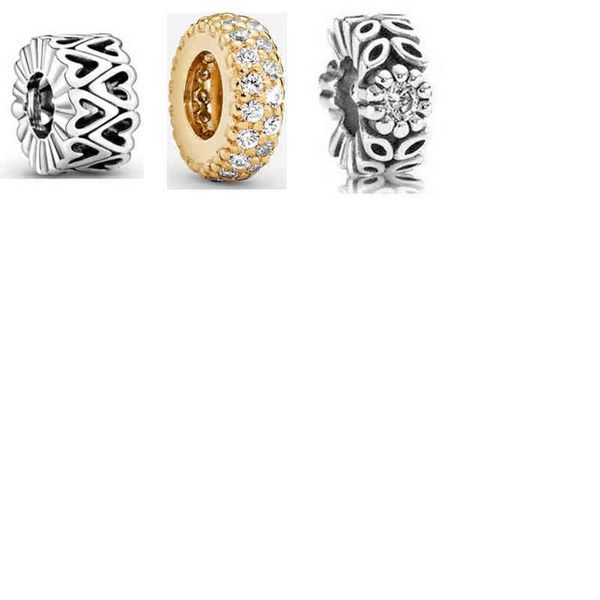 new 2020 100% 925 sterling silver gold heart bead spacer charm clear cz fit diy women original bracelet fashion jewelry gift aa220315, Black
new 2020 100% 925 sterling silver gold heart bead spacer charm clear cz fit diy women original bracelet fashion jewelry gift aa220315, Black