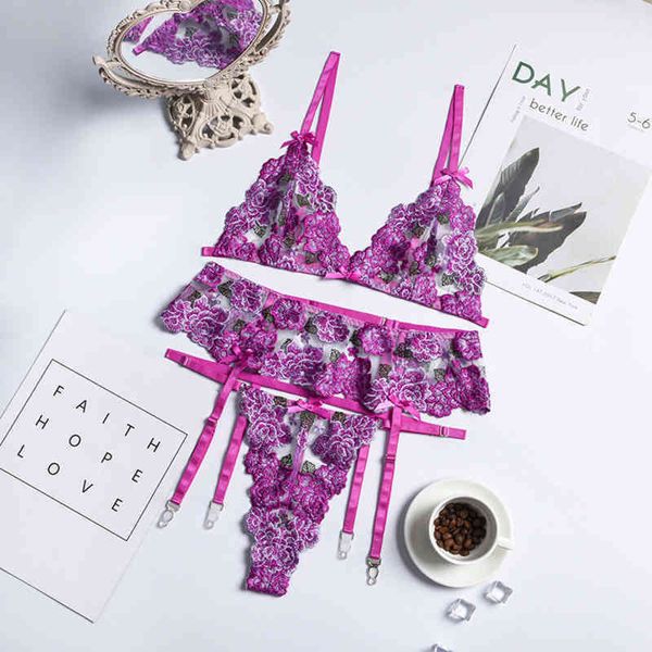 nxy set selling new lace exquisite embroidery flower bow fashion hollow out perspective women underwear three piece 0216, Red;black
nxy set selling new lace exquisite embroidery flower bow fashion hollow out perspective women underwear three piece 0216, Red;black