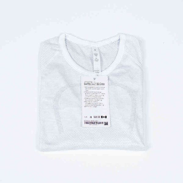 lulu classic brand high elastics t shirts yoga shirt long sleeve quick dry breathable workout push-up gym t-shirt fitness tees lu tshirts l, White
lulu classic brand high elastics t shirts yoga shirt long sleeve quick dry breathable workout push-up gym t-shirt fitness tees lu tshirts l, White