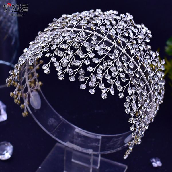 silver widen diamond wedding tiara baroque crystal bridal headwear crown rhinestone with wedding jewelry hair accessories bridal crowns head
silver widen diamond wedding tiara baroque crystal bridal headwear crown rhinestone with wedding jewelry hair accessories bridal crowns head