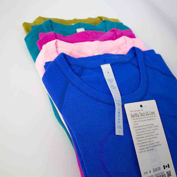 fashion brand lulu t shirts short sleeve o neck sports t-shirt women fitness stretchy yoga tshirts breathable high elastic athletic workout, White
fashion brand lulu t shirts short sleeve o neck sports t-shirt women fitness stretchy yoga tshirts breathable high elastic athletic workout, White