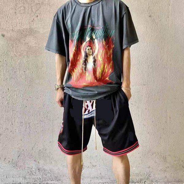 men's t-shirts designer high street fashion brand vintage tee worn out and burned alice print reverse flame short sleeve t-shirt wxza, White;black
men's t-shirts designer high street fashion brand vintage tee worn out and burned alice print reverse flame short sleeve t-shirt wxza, White;black