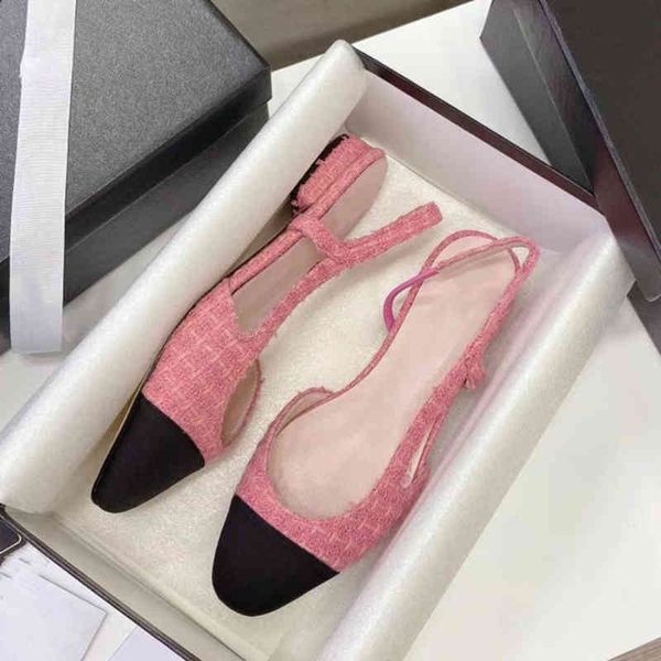 sandals classic elegant mixed color slingback lady elastic band back strap pumps luxury brand design shoes for women, Black
sandals classic elegant mixed color slingback lady elastic band back strap pumps luxury brand design shoes for women, Black