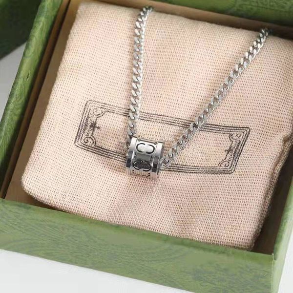 titanium steel designer pendant necklaces jewelry for women retro fashion designers brand classic cylinder pendants necklace for men luxury, Silver
titanium steel designer pendant necklaces jewelry for women retro fashion designers brand classic cylinder pendants necklace for men luxury, Silver