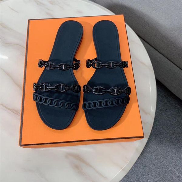 women sandals slipper chaine d'ancre black sandals slides flat flip flops slippers designer brand rubber bottom summer beach 249v
women sandals slipper chaine d'ancre black sandals slides flat flip flops slippers designer brand rubber bottom summer beach 249v