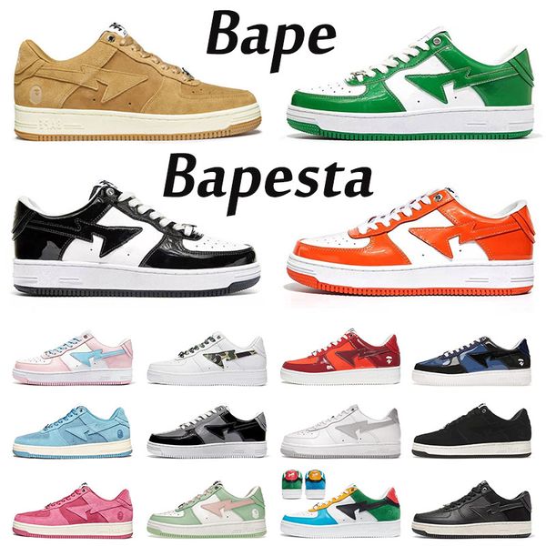 mens womens bapestas baped sta designer running shoes jjjjound tokyo color camo combo red beige suede black white blue pink green trainers s
mens womens bapestas baped sta designer running shoes jjjjound tokyo color camo combo red beige suede black white blue pink green trainers s