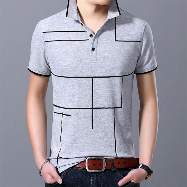 fashion brand polo shirt men's plaid grade summer short sleeve slim fit cotton boys poloshirt casual men's clothing 210308, White;black
fashion brand polo shirt men's plaid grade summer short sleeve slim fit cotton boys poloshirt casual men's clothing 210308, White;black