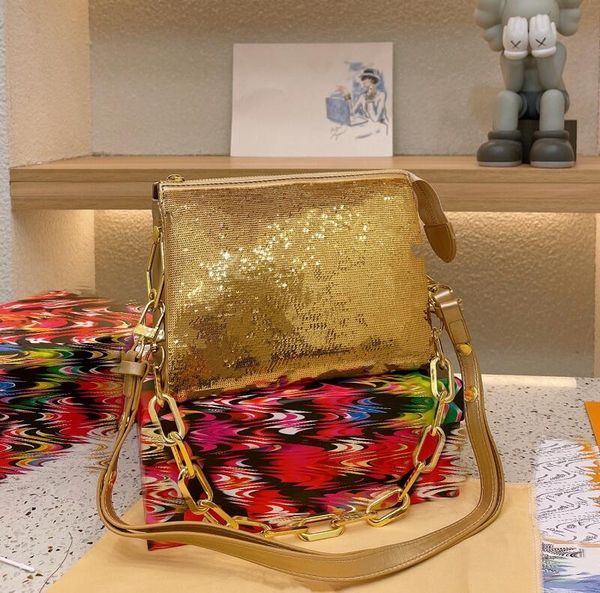 fashion luxury brand individuality sequin leather design shoulder bags designer leather thick chain women elegance handbag messenger bag wal
fashion luxury brand individuality sequin leather design shoulder bags designer leather thick chain women elegance handbag messenger bag wal