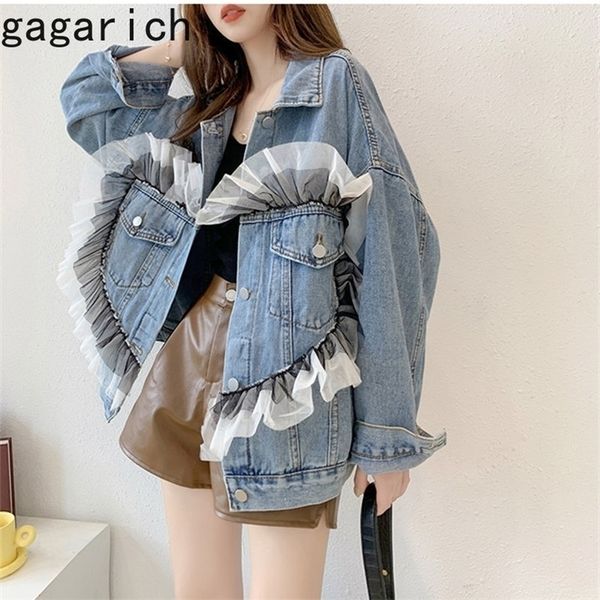 denim jacket female spring autumn korean version loose temperament design sense niche mesh stitching ins coats 220816, Black;brown
denim jacket female spring autumn korean version loose temperament design sense niche mesh stitching ins coats 220816, Black;brown