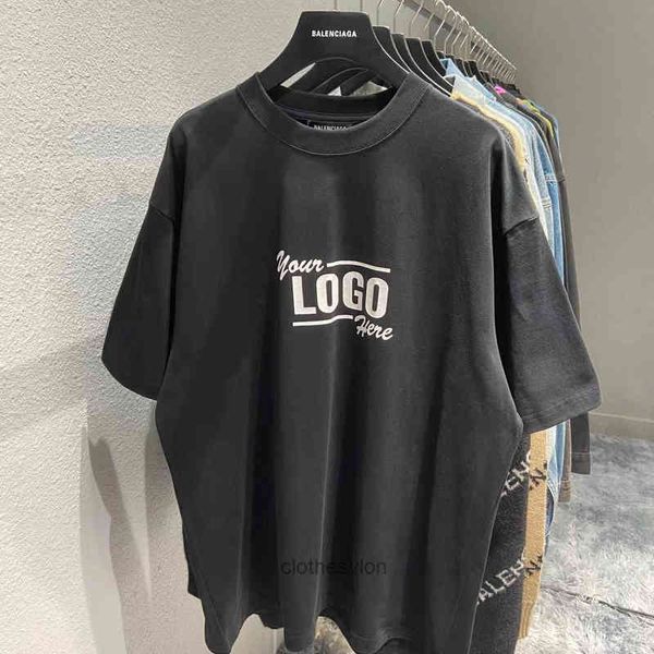 european and american 2022 designer t shirts balencaigass trendy tshirt original paris summer large printed short sleeve sh, White;black
european and american 2022 designer t shirts balencaigass trendy tshirt original paris summer large printed short sleeve sh, White;black