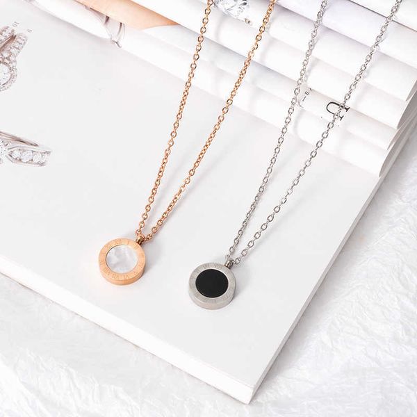 women's stainless steel necklace, roman numerals, neck luxury chain, wedding jewelry, Silver
women's stainless steel necklace, roman numerals, neck luxury chain, wedding jewelry, Silver