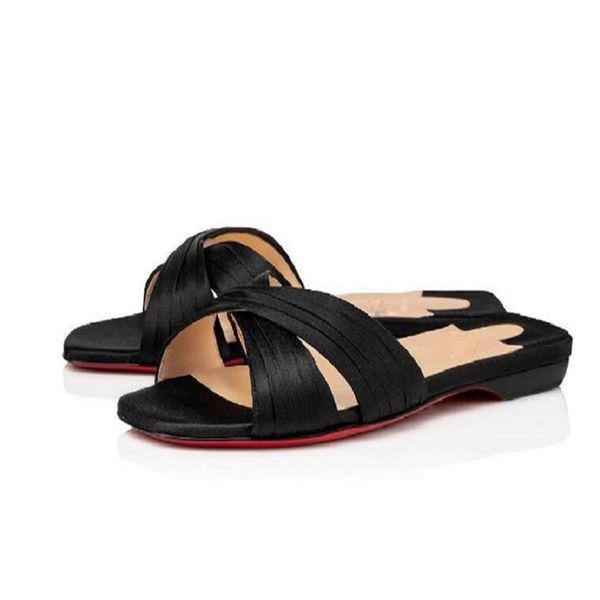 perfect quality ladies red bottomss sandals outdoor casual nicol back flat embellished black satin crepe bands designed party dres202s
perfect quality ladies red bottomss sandals outdoor casual nicol back flat embellished black satin crepe bands designed party dres202s