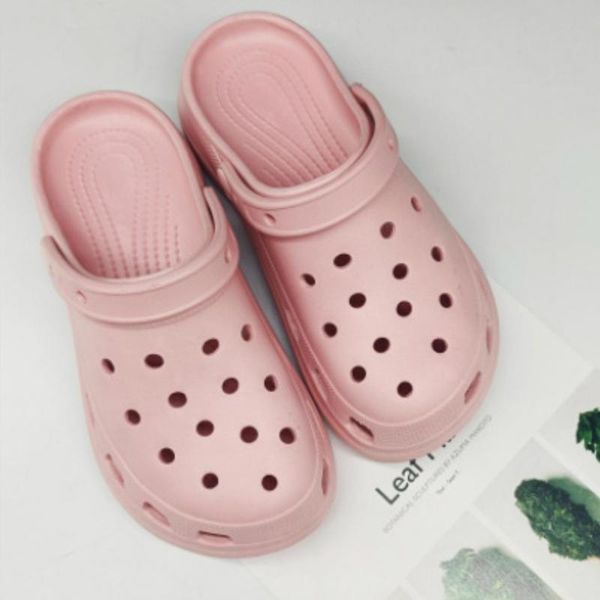 ladies beach slippers summer outer hole shoes non-slip soft sole sandals 6cm, Black
ladies beach slippers summer outer hole shoes non-slip soft sole sandals 6cm, Black
