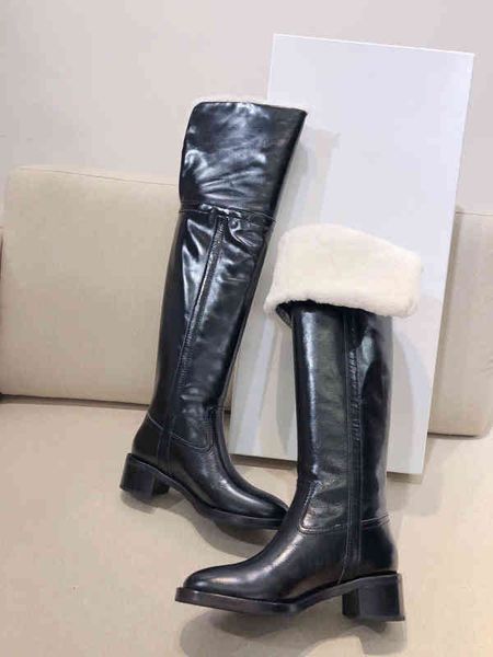 leather boots high women's heels winter shoes round head heels and medium wool series special offers, Black
leather boots high women's heels winter shoes round head heels and medium wool series special offers, Black