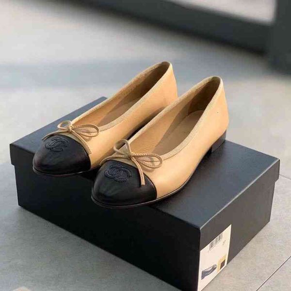 sandals pure original grooved classic color matching bow knot shallow mouth round head flat sole single shoe leather ballet shoes women, Black
sandals pure original grooved classic color matching bow knot shallow mouth round head flat sole single shoe leather ballet shoes women, Black