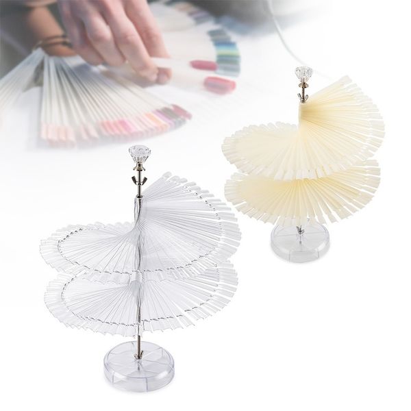 120pcs nail art color display stand rotate false nails showing shelf fake nails polish gel rack beauty manicure practice tools 220726
120pcs nail art color display stand rotate false nails showing shelf fake nails polish gel rack beauty manicure practice tools 220726