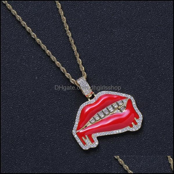 pendant necklaces pendants jewelry hip hop mouth pave cubic zircon necklace red lips and crystal te dhkc9, Silver
pendant necklaces pendants jewelry hip hop mouth pave cubic zircon necklace red lips and crystal te dhkc9, Silver