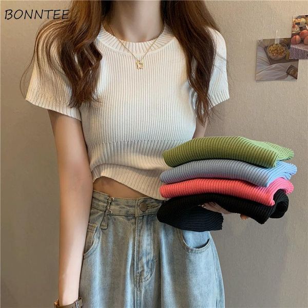 short sleeve t-shirts women womens t-shirt college cropped chic knitted simple candy colors lovely girls ulzzang summer leisure slim, White
short sleeve t-shirts women womens t-shirt college cropped chic knitted simple candy colors lovely girls ulzzang summer leisure slim, White
