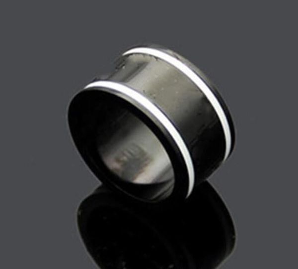fashion charm jewelry ring men stainless steel black rings women, Silver
fashion charm jewelry ring men stainless steel black rings women, Silver