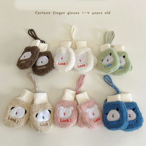 cartoon kids mittens gloves winter warm thicken boys girls mittens with lacing outdoor plush toddler children glove, White
cartoon kids mittens gloves winter warm thicken boys girls mittens with lacing outdoor plush toddler children glove, White
