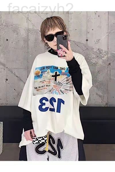 men's t-shirts designer fog co branded rrr123 high street church cross printed vintage loose couple short sleeve t-shirt men, White;black
men's t-shirts designer fog co branded rrr123 high street church cross printed vintage loose couple short sleeve t-shirt men, White;black