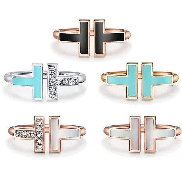 fashion designer t letter 925 silver alloy open band rings brand classic mother-of-pearl double t ring for women wedding party jew2899, Golden;silver
fashion designer t letter 925 silver alloy open band rings brand classic mother-of-pearl double t ring for women wedding party jew2899, Golden;silver