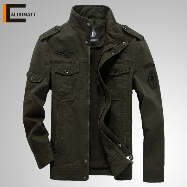 tactics jackets men s 100 cotton mid length military male coat spring autumn windbreaker stand colla brand cargo outwear 220715, Black;brown
tactics jackets men s 100 cotton mid length military male coat spring autumn windbreaker stand colla brand cargo outwear 220715, Black;brown