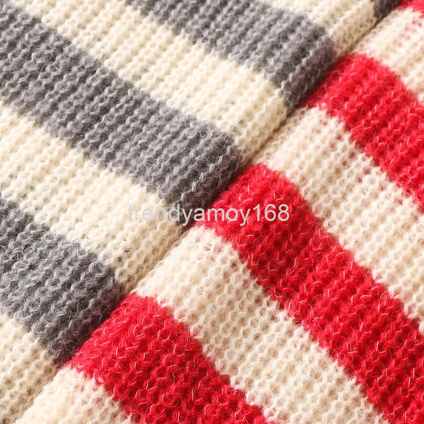 women's knits & tees special stripe embroidered long sleeved sweater meng meiqi's same college style high neck cashmere, White
women's knits & tees special stripe embroidered long sleeved sweater meng meiqi's same college style high neck cashmere, White