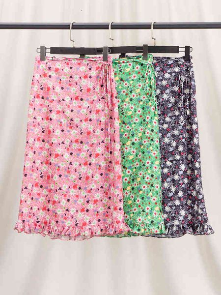 skirts s light mature pink green little daisy floral skirt high waist bandage a-line medium length summer, Black
skirts s light mature pink green little daisy floral skirt high waist bandage a-line medium length summer, Black
