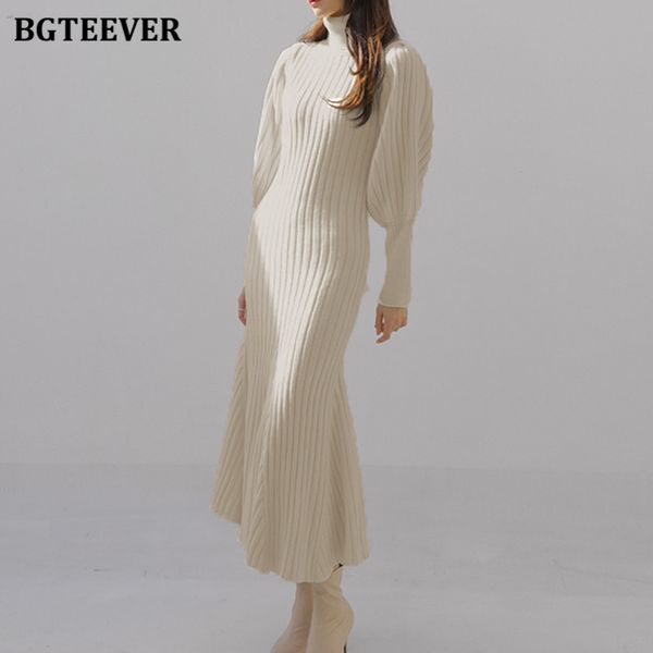 bgteever autumn winter turtleneck women knitted dress 2022 elegant thick full sleeve slim mermaid vestidos femme, Black;gray
bgteever autumn winter turtleneck women knitted dress 2022 elegant thick full sleeve slim mermaid vestidos femme, Black;gray