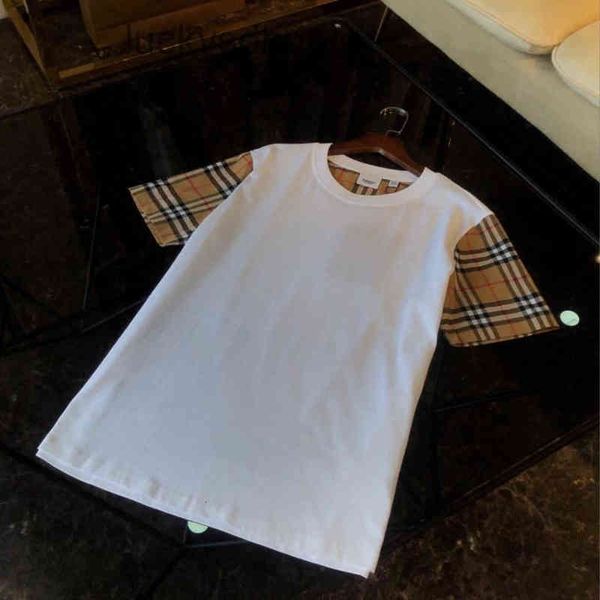 brand designer t shirt and polo shirt 22 early spring new short sleeve plaid stitching t-shirt men women european lo s7p0, White;black
brand designer t shirt and polo shirt 22 early spring new short sleeve plaid stitching t-shirt men women european lo s7p0, White;black