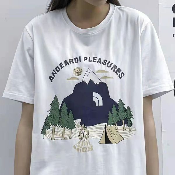 2022 new summer mens t-shirts trend snow mountain print letter casual short sleeve loose round neck cotton street style simple couple clothe, White;black
2022 new summer mens t-shirts trend snow mountain print letter casual short sleeve loose round neck cotton street style simple couple clothe, White;black