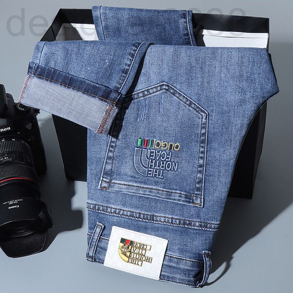 men's jeans designer light luxury european fashion elastic slim fit small foot print blue spring and summer style vaqo
men's jeans designer light luxury european fashion elastic slim fit small foot print blue spring and summer style vaqo
