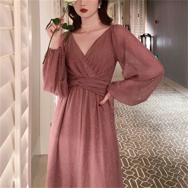 autumn french elegant party dress women long sleeve casual fairy midi evening vintage one pieces korean fashion 220614, Black;gray
autumn french elegant party dress women long sleeve casual fairy midi evening vintage one pieces korean fashion 220614, Black;gray
