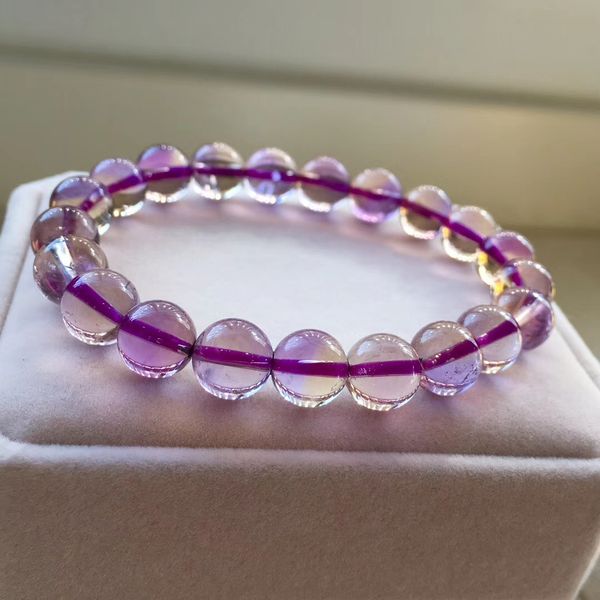 natural purple yellow ametrine bracelet 8.5mm women men charms clear purple round beads stretch crystal jewelry aaaaa, Silver
natural purple yellow ametrine bracelet 8.5mm women men charms clear purple round beads stretch crystal jewelry aaaaa, Silver