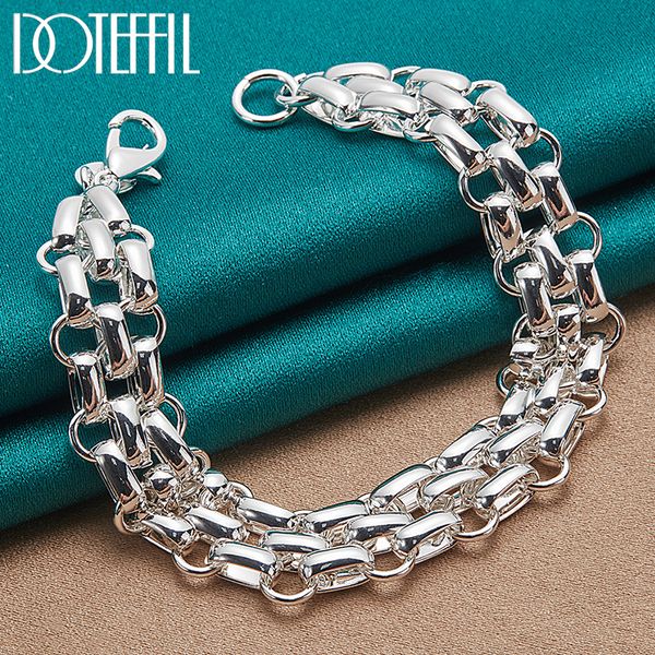 hbp 925 sterling silver lnterlocking circle bracelet necklace for women fashion charm wedding engagement party jewelry 220717, Golden;silver
hbp 925 sterling silver lnterlocking circle bracelet necklace for women fashion charm wedding engagement party jewelry 220717, Golden;silver