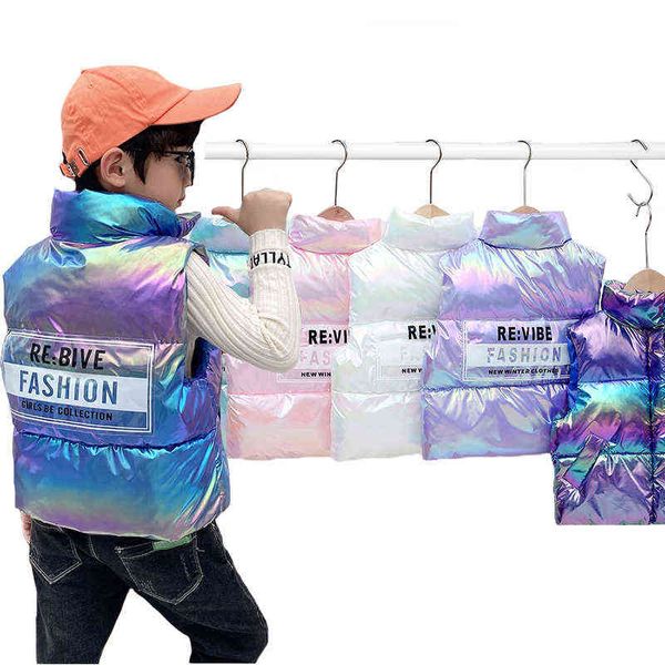 2-10 year keep warm teenager boys girls winter vests fashion colorful thick down vest for children christmas present j220718, Blue;gray
2-10 year keep warm teenager boys girls winter vests fashion colorful thick down vest for children christmas present j220718, Blue;gray