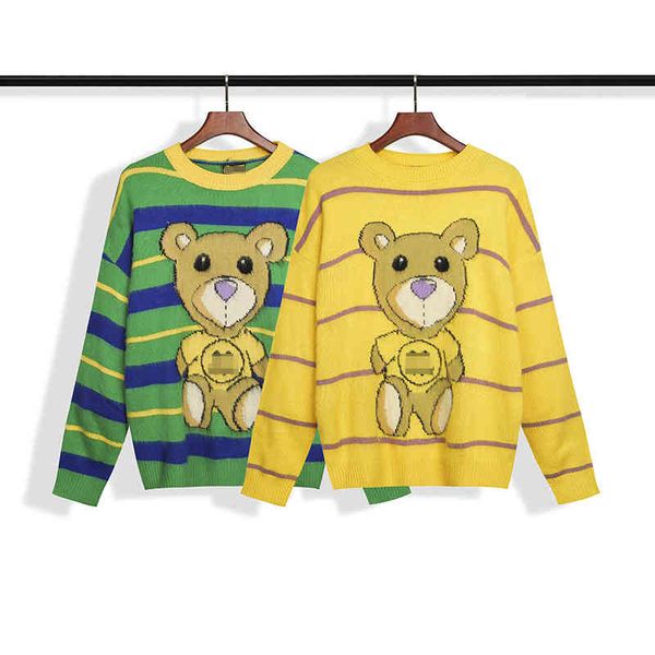 men's sweaters ss autumn and winter smiling face cartoon bear male female couple pullover sweater, White;black
men's sweaters ss autumn and winter smiling face cartoon bear male female couple pullover sweater, White;black